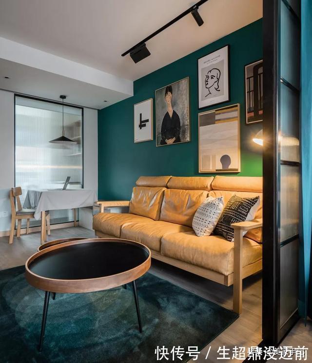 业主|40㎡你觉得小她却改成2室1厅外加1个衣帽间,全屋复古高级晒晒