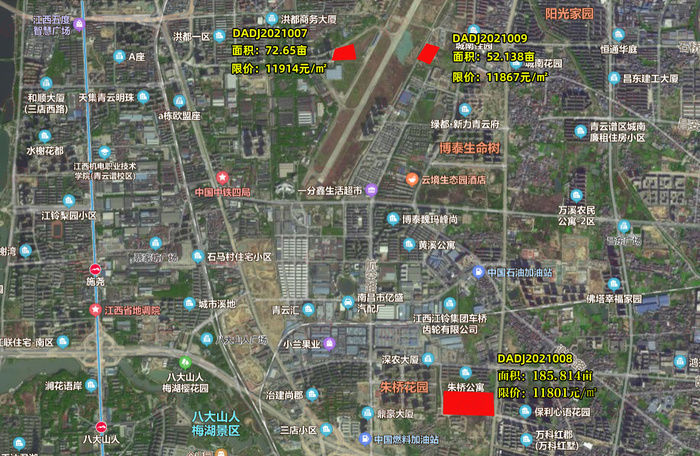 保利6.94亿获青云谱72.65亩地 楼面价6008元/㎡|土拍快讯 | 上海路