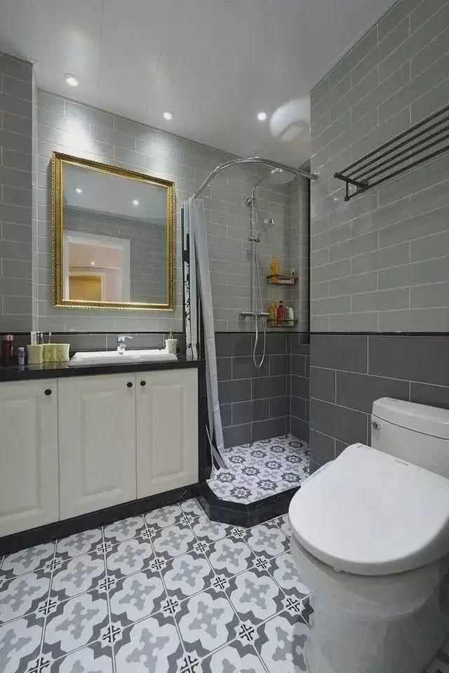 实用|朋友家的118㎡美式三居室,户型玄关和大电视柜太好看实用啦