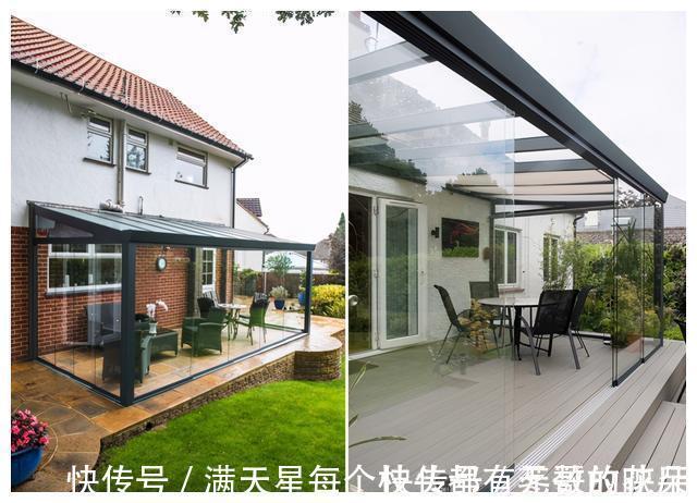 廊架|廊架变成阳光房，我就花了200，冬天再也不怕风吹了