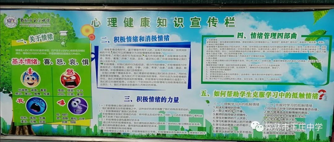 王庄中学|【校园动态】筑梦青春 健康成长——王庄中学开展心理健康月主题教育活动