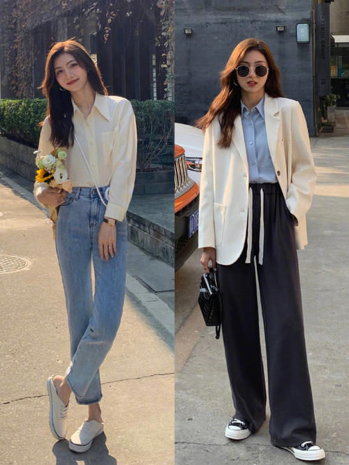 早春衬衫不会搭？这16种组合方式个顶个的美，穿上身秒变华丽