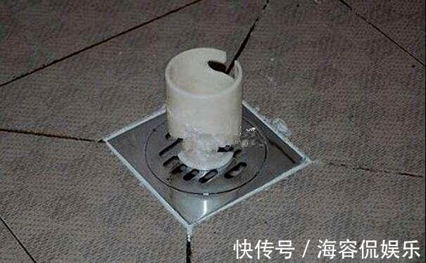 地漏|卫生间总有积水地漏安装的有问题,3种正确施工方式