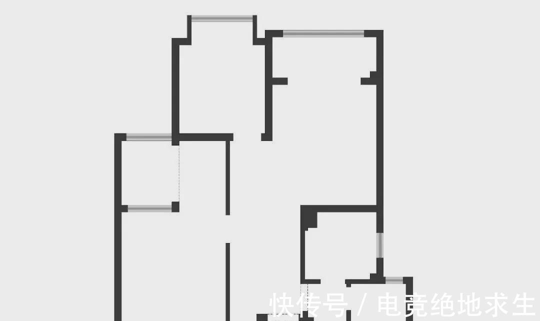 餐厅|这套新房真有创意,客厅改主卧,电视背景墙后面设吧台!