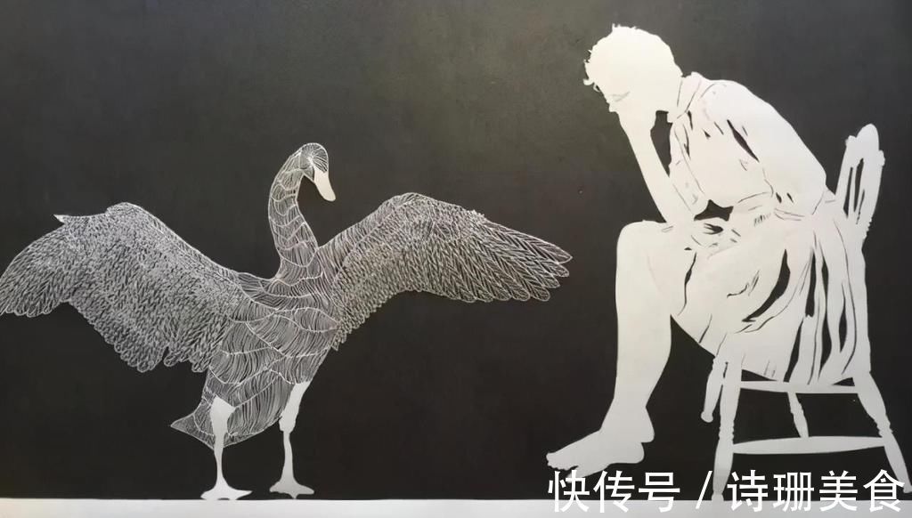 花儿$她就靠一张白纸,弄得如此漂亮,火遍了全世界