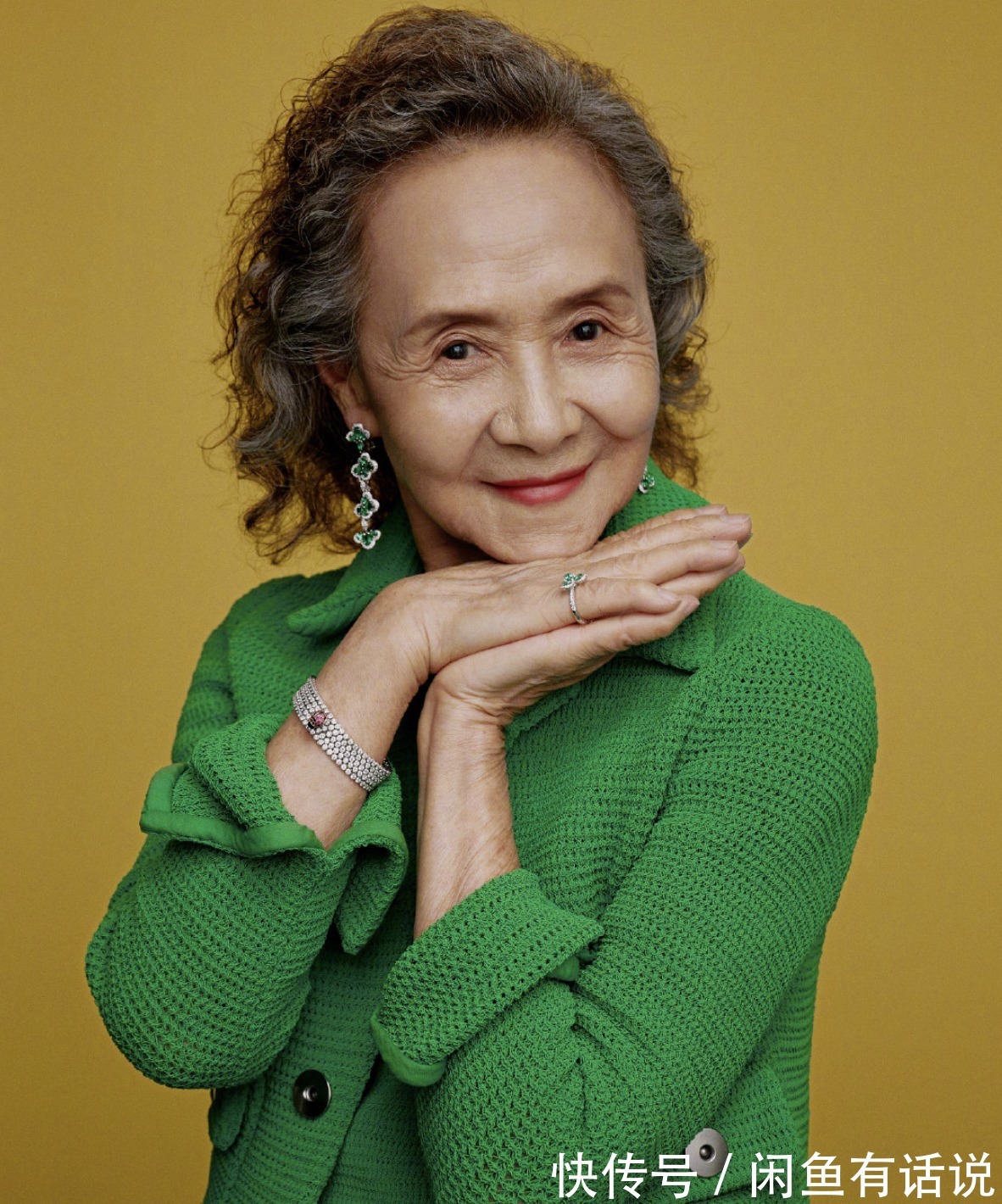 时髦|83岁奶奶穿30年前“旧衣服”拍大片，时髦又减龄，我突然不怕老了