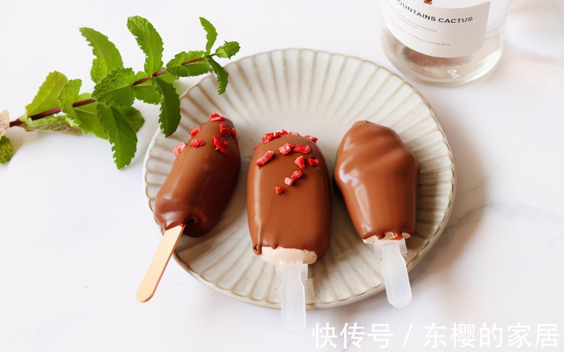 巧克力|雪糕是天热必备，浓浓的巧克力，馋到流口水