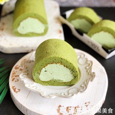 奶油|抹茶蛋糕卷一上桌，老人宝宝全都笑