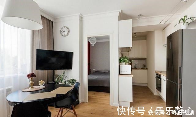 小公寓|44平小公寓，有衣帽间有书房，进门还有独立玄关，一住就是十年！