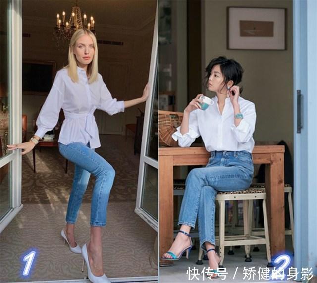 牛仔|又到穿牛仔裤季节,靛蓝牛仔加白衬衫,还是不过时的高级