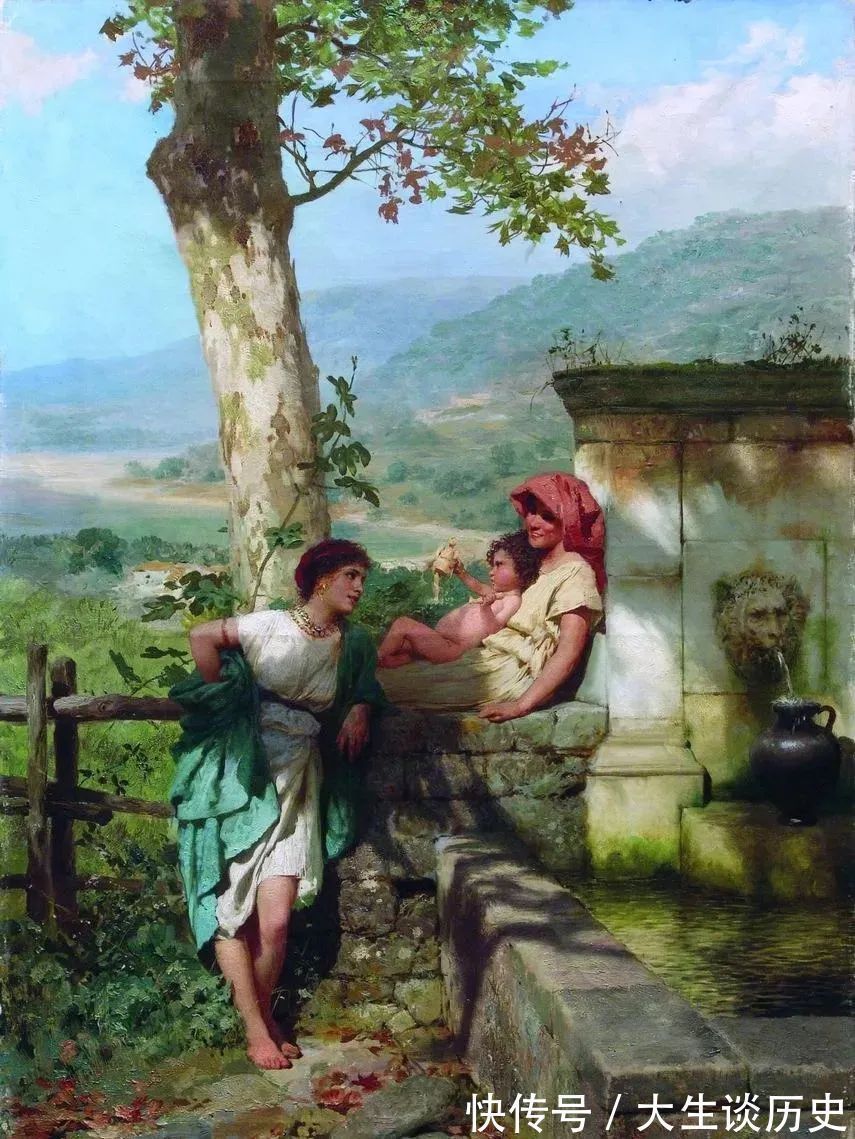 人物@这位波兰大师笔下的人物，光色交叠惹人醉