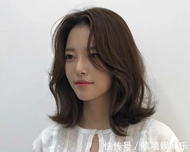 圆脸 韩国超火的仙气发型,难怪人家甜美,圆脸女生太适合