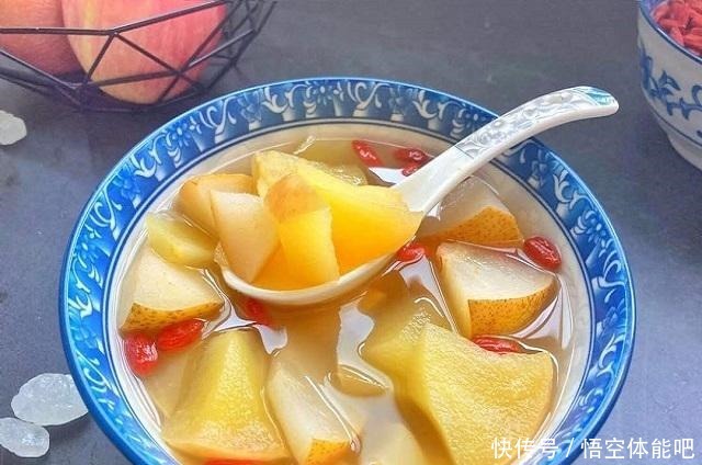 小孩内热上火,用苹果加这2种食材煲糖水,甜润