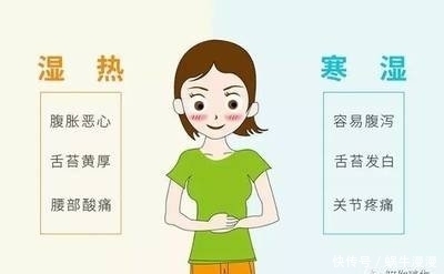 湿气:可分湿热和寒湿,两者怎么区分呢?