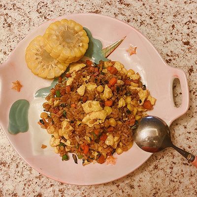 糙米|杂粮酱油炒饭