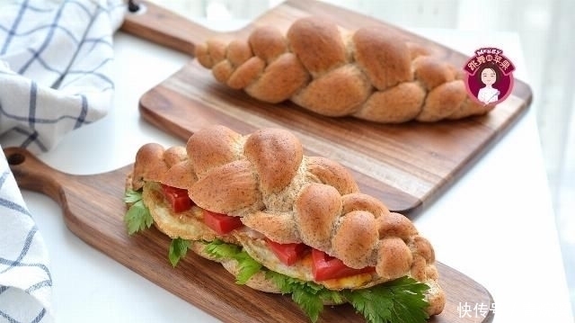 蔬菜|我家早餐爱吃这面包,暄软有嚼劲,煎蛋蔬菜随意放,老人孩子也爱