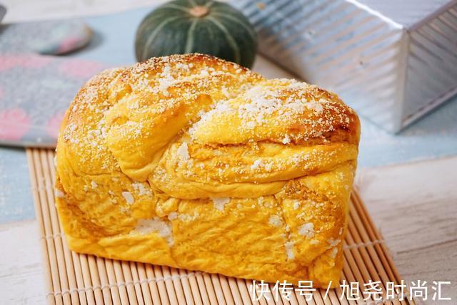 吐司|贝贝南瓜香甜软糯,做成吐司馅料好吃到爆,这食谱已被千人收藏了