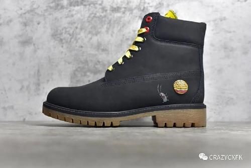 天伯伦|Timberland X SpongeBob SquarePants 天伯伦联名海绵宝宝皮靴