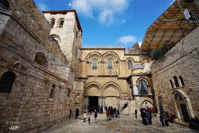 基督教圣地,耶稣在这里遇难、安葬、复活,信徒慕名而来