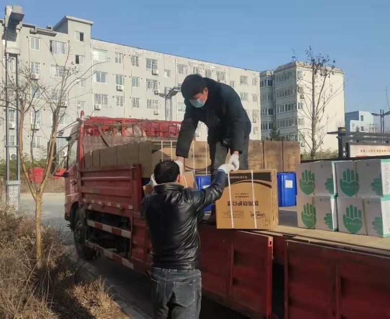 捐赠|爱心企业捐赠医疗物资助力蓝田疫情防控