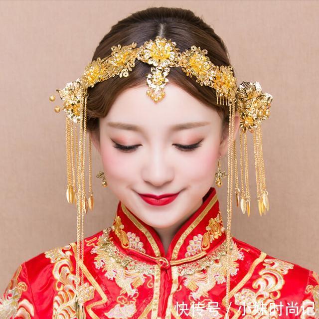 发饰|新娘不仅要精美、华丽的服装，还需要能起到点睛之笔的新娘头饰