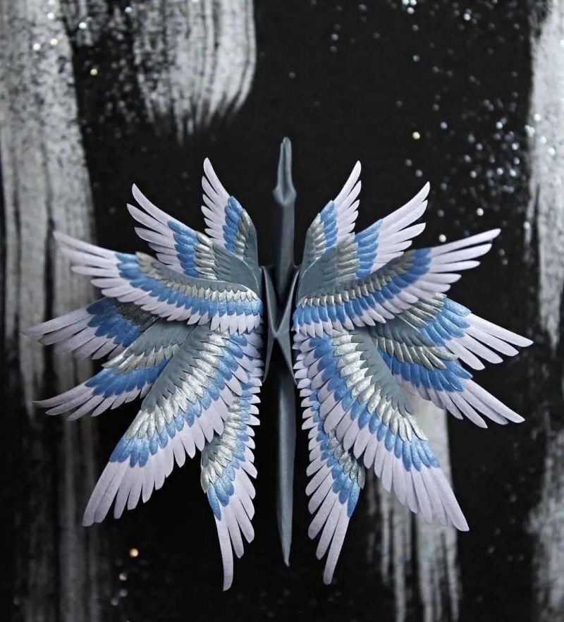 灵感$抑郁小哥把一只2毛钱的千纸鹤折成了我买不起的样子,不但病好了还年入百万