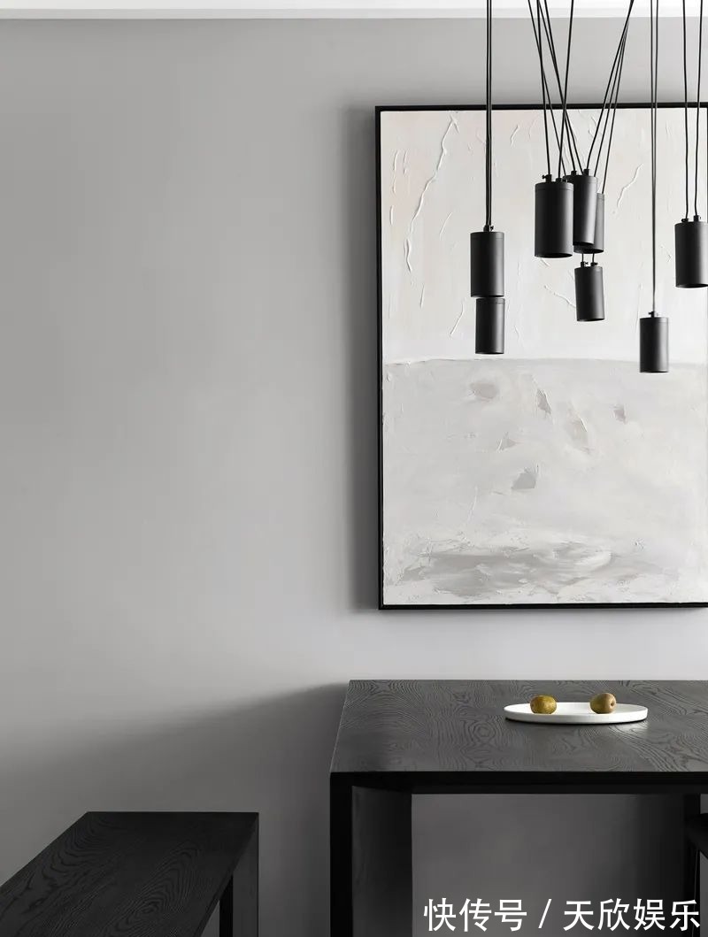 客厅|135㎡现代简约,高级时尚黑白灰,生活舒适而唯美