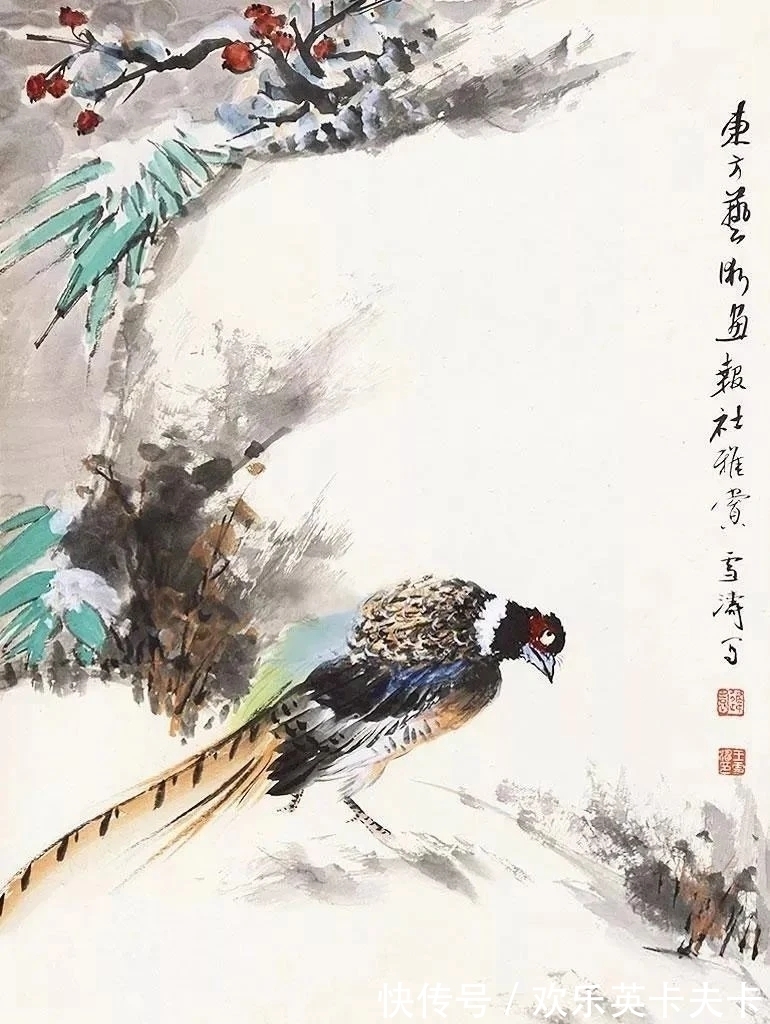 花鸟画!清俊靓丽|最具辨析度的中国画,王雪涛花鸟画