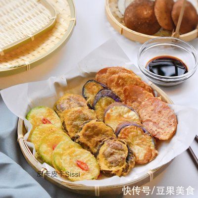 火腿饼|丰富餐桌味：韩国香菇饼、西葫芦饼、茄子饼、火腿饼