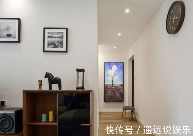 装饰画|仅仅花了9万元，就把103平米的三居室装修的美轮美奂