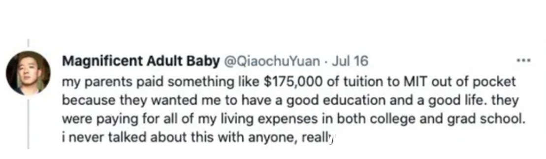 人生|父母给的钱太多，孩子痛苦到差点自闭，直言父母毁了自己的人生