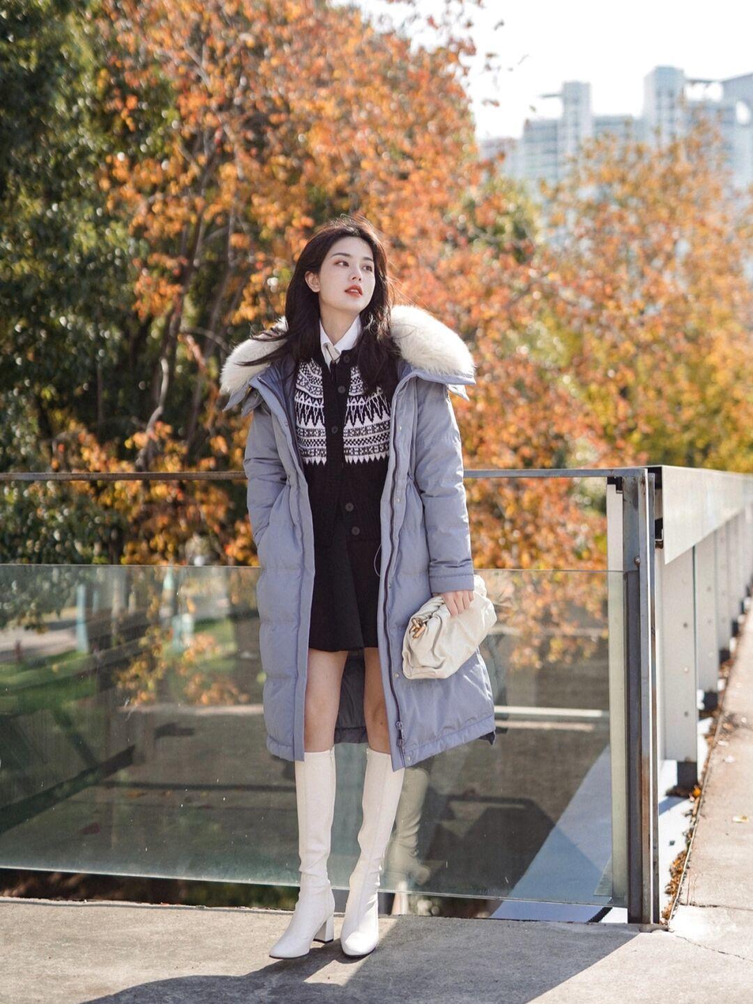 气质 冬天还是穿“羽绒服”更暖和,简约利落又有格调,让你穿出气质美