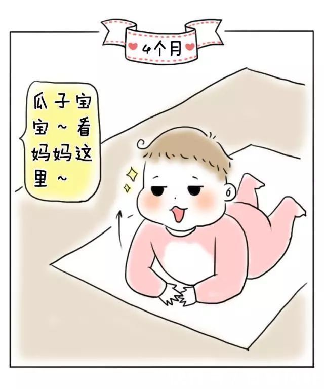 腹部|抬头、翻身、坐、爬、走,1-12个月宝宝大运动发展规律你知道吗?