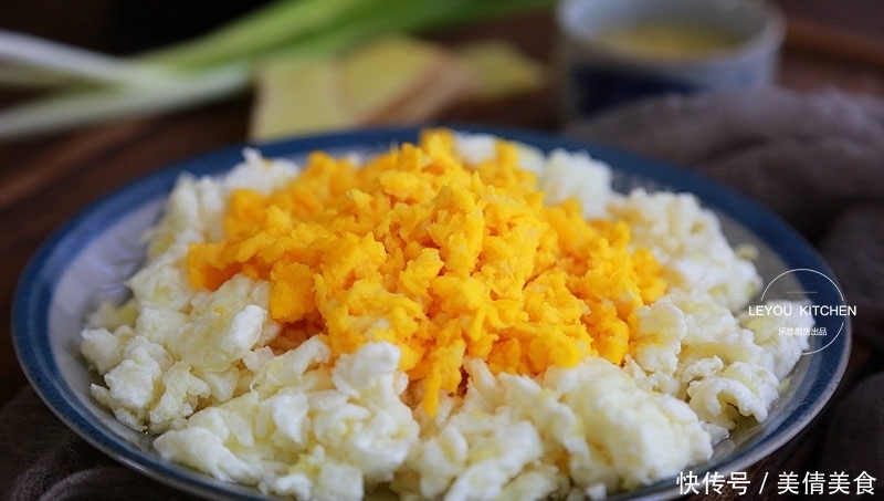 5个鸡蛋、1块姜,花几分钟时间,炒出螃蟹味,又鲜又美