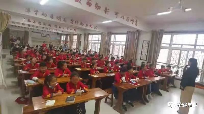 我们的家@【新时代文明实践】菏泽市单县：孔子学堂举办“复兴少年宫”培养爱国少年活动