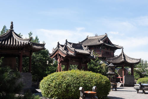 山西大同这座寺庙，历史超过千年，仍保留辽金古建筑