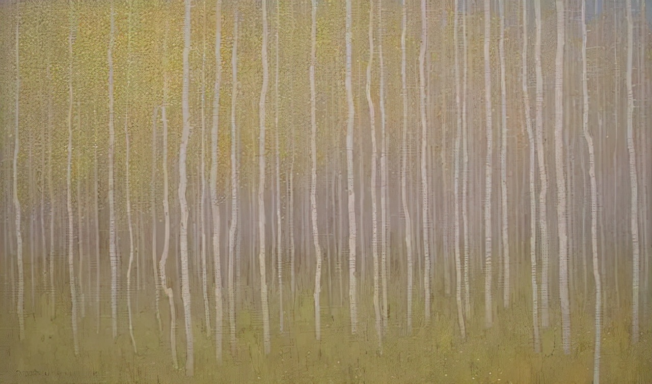 回味无穷#他的风景画面简单到极致,有人说他太偷懒了!