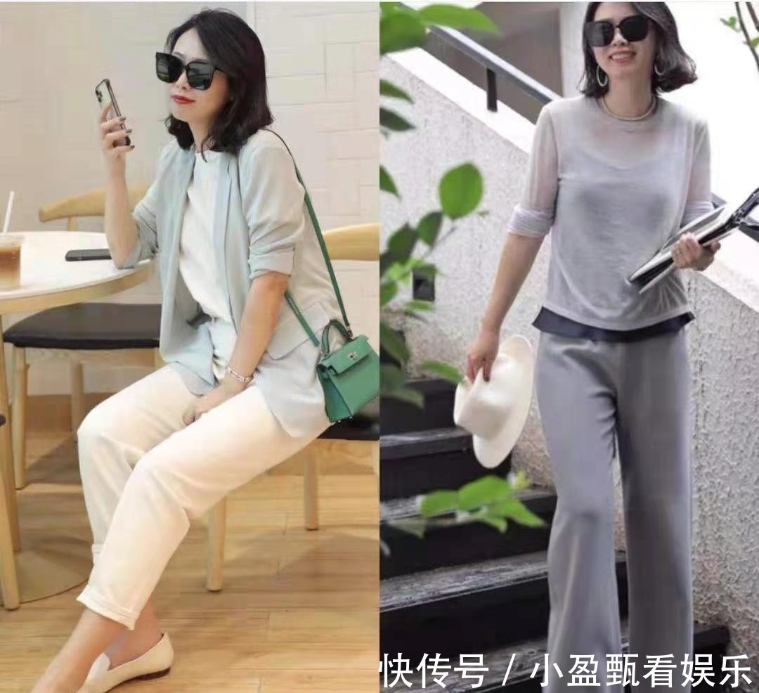中年|中年女性越老却越美丽!这些穿搭示范不妨来看看,减龄还大气