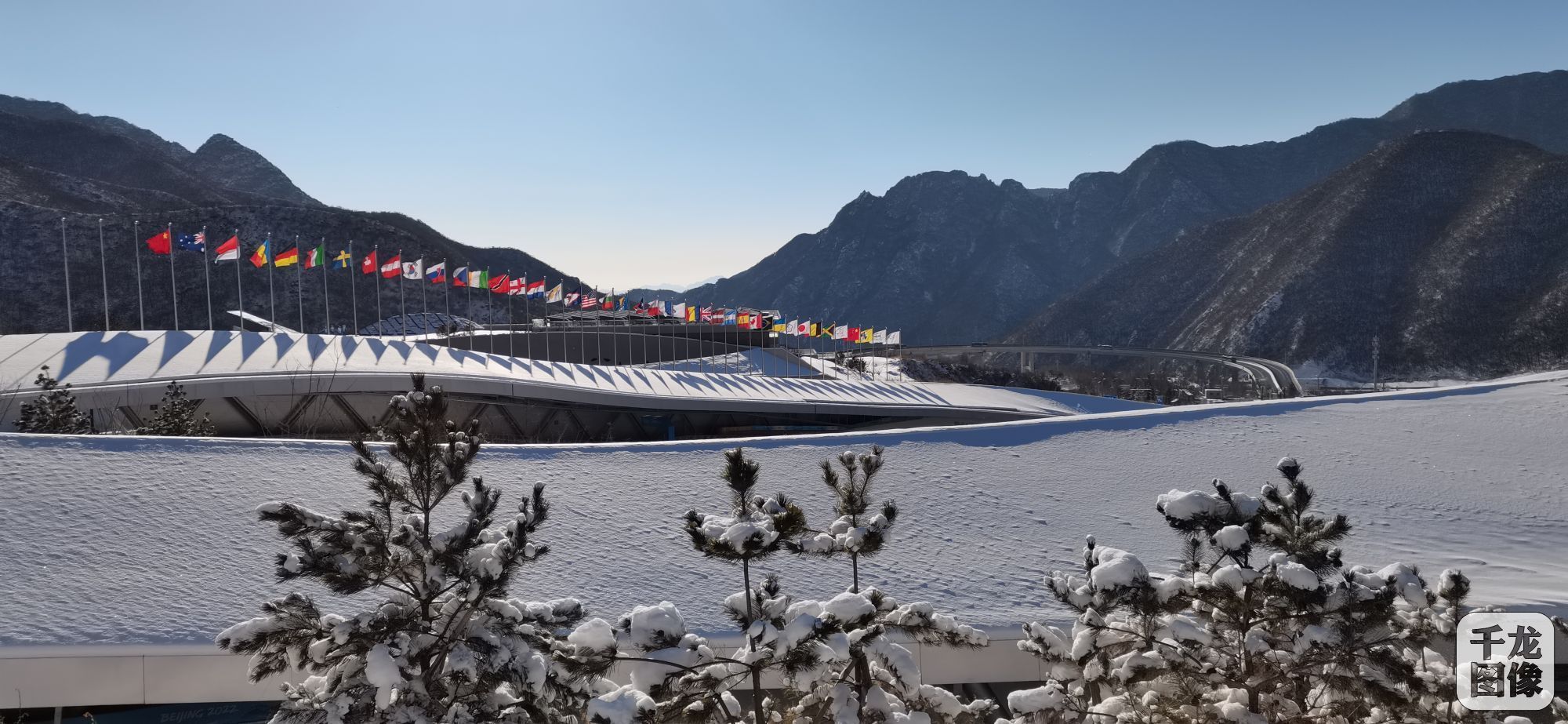 “最美冬奥城”延庆迎来虎年首场降雪|镜记冬奥| 延庆