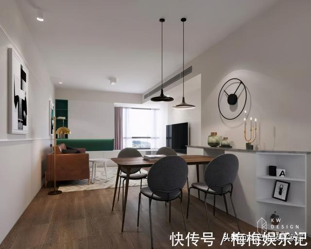 茶几|客厅没有茶几,空间却瞬间高级?看看她74㎡的家是怎么做的