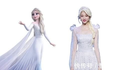 贝儿|迪士尼公主Cosplay,艾莎安娜年轻貌美,爱洛变成邋遢大妈