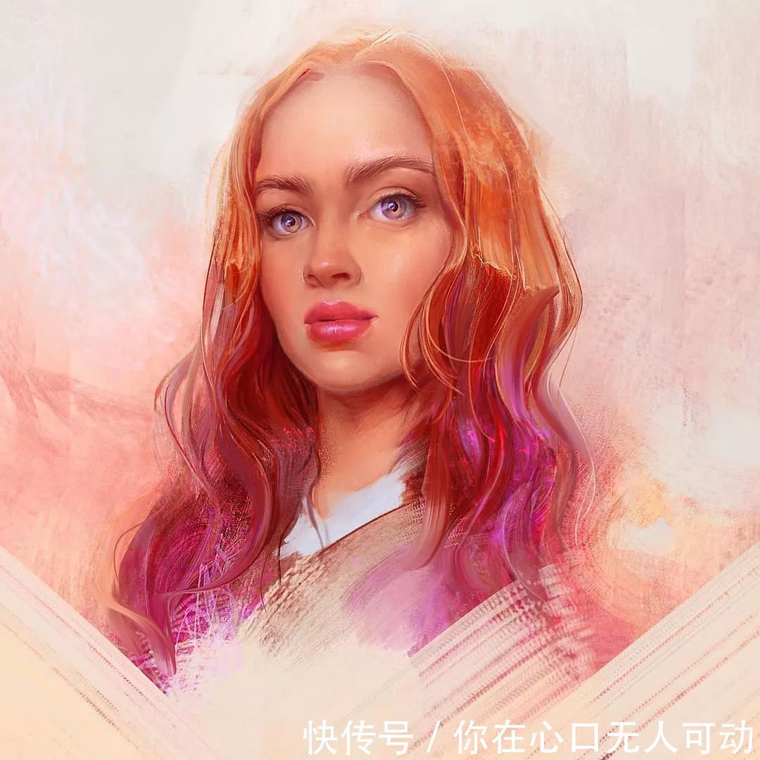 mandy!这三位艺术家的画中女子,楚楚动人,美若天仙