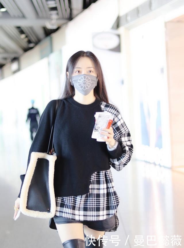 过膝|一年能穿三季的过膝靴,冬天适合这样搭配,让你显瘦又显高