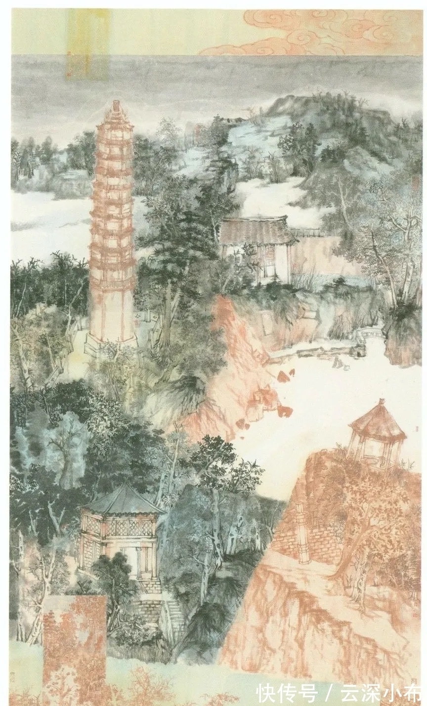 山水画展&一个全国性的山水画展,气韵生动的作品入选率高!