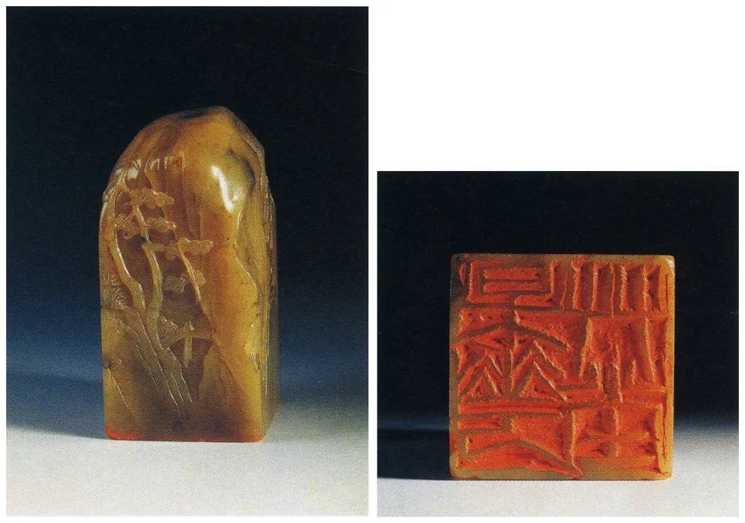 印章#齐白石传人、齐白石书画院院长-汤发周分享:见证齐白石与朱屺瞻友谊的一本书是什么?