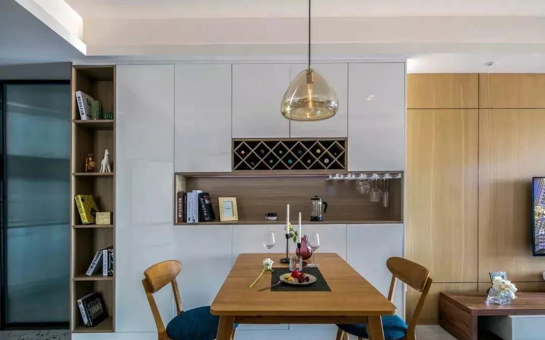 收纳|现在都流行在家打造1㎡迷你水吧,不占地方,还很小资!