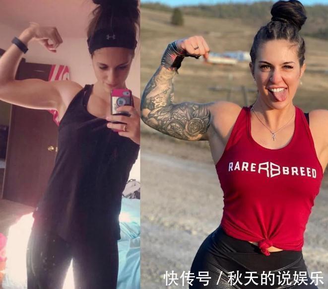 消防员|美女消防员,健身后变成曲线女神,这就是健身的理由