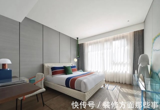 清新简约风|130平清新简约风三居室,绿色的高级应用!