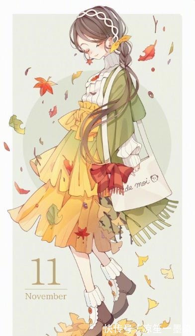 日本画师绘制“12月拟人”,9月是萌兔美少女,4月一眼惊艳!