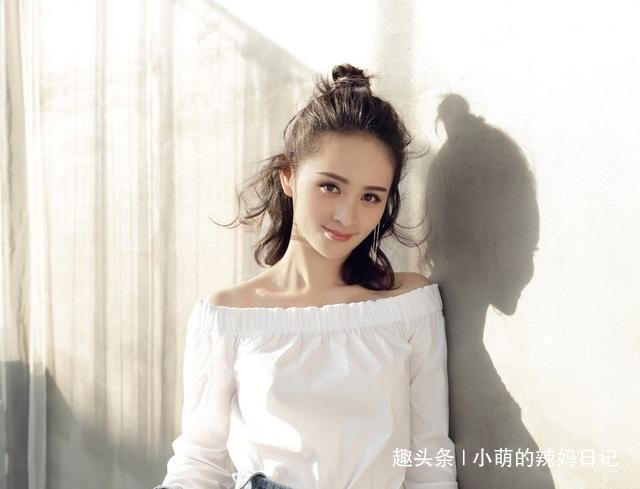 杨幂 发际线高的女人，这5种发型不要剪了，显老不说还没特没气质